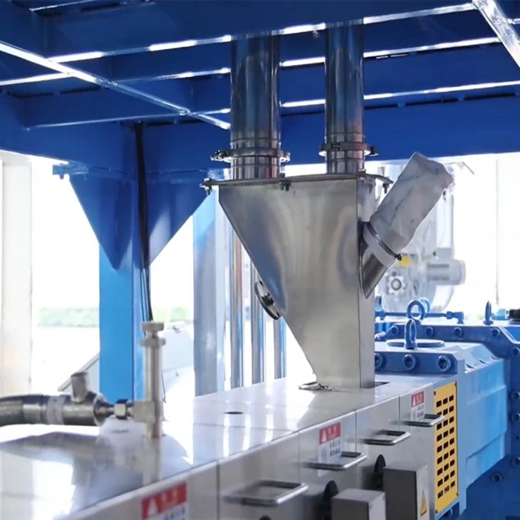 info-1-1 Eco-friendly Grafting & Chain Extension Pelletizing Extrusion Line suppliers